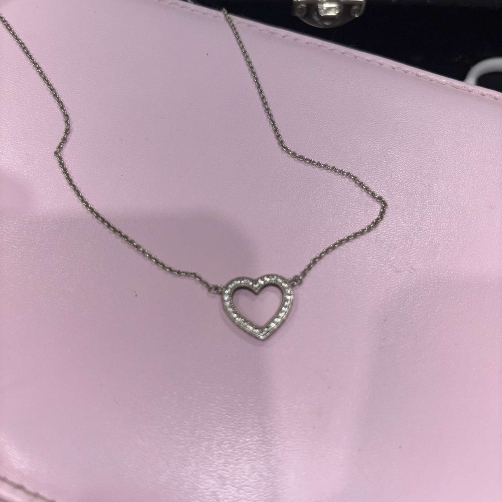 Pandora Silver Heart Necklace​​ - Picture 4 of 8